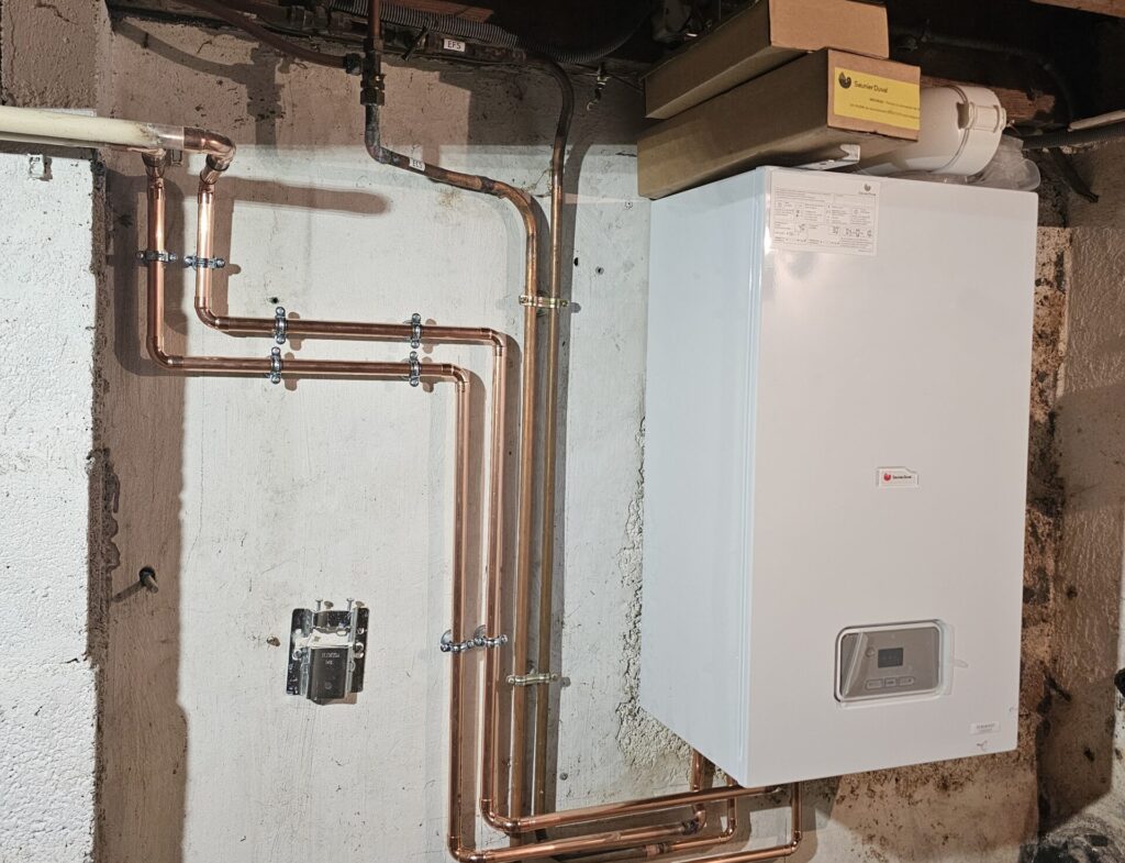 Remplacement de chaudière gaz à Beaucourt près de Dampierre-les-Bois