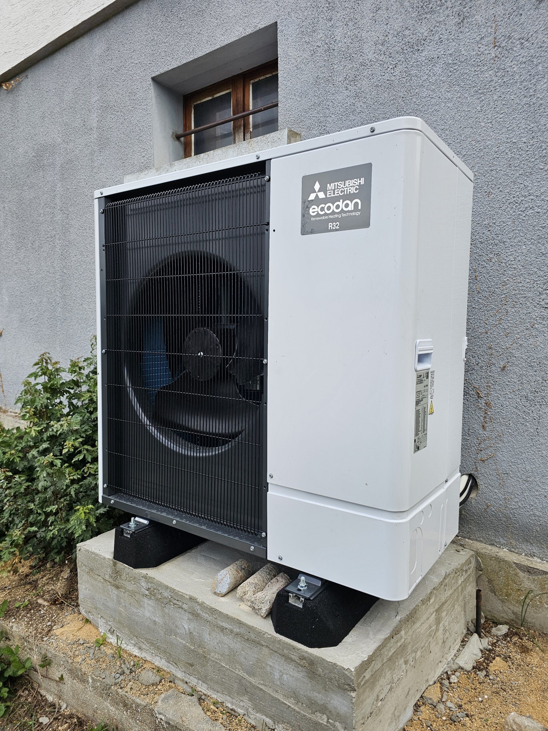 Remplacement d&rsquo;une chaudière fioul par une pompe à chaleur MITSUBISHI à DUNG