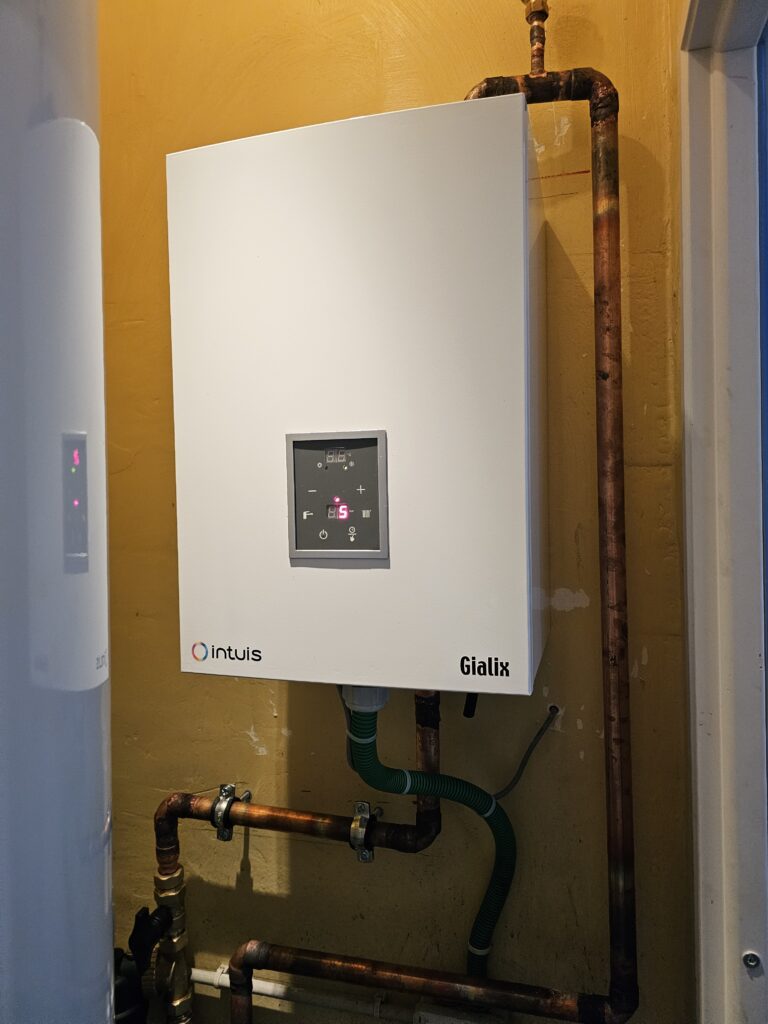 Installation Chaudière Électrique GIALIX à Mandeure près de Voujeaucourt