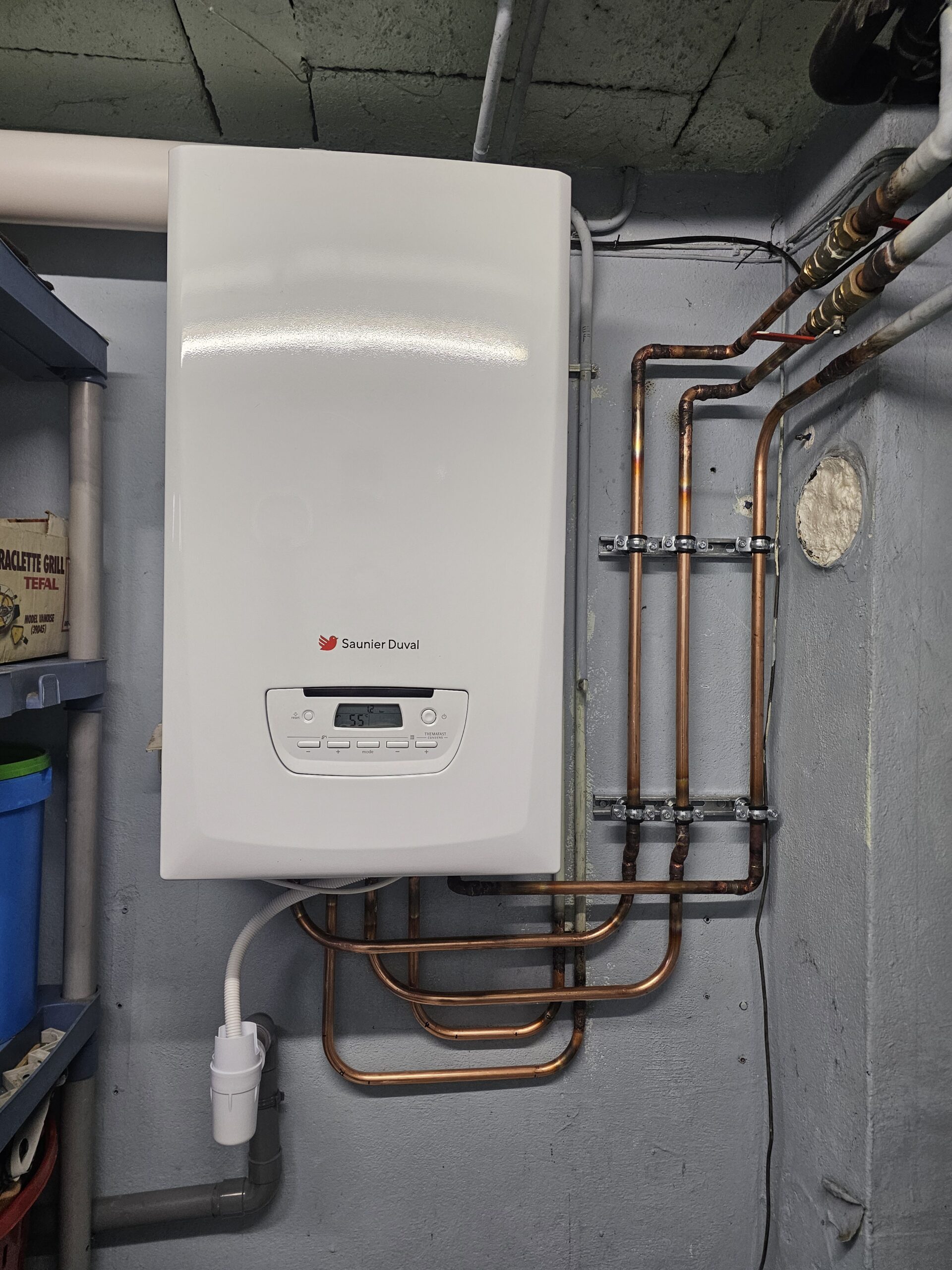 Remplacer votre ancienne chaudière gaz percée par une chaudière murale à condensation près de Montbéliard