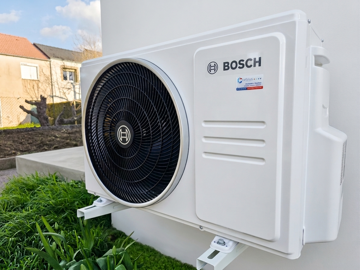 Chaud l&rsquo;hiver, frais l&rsquo;été : une climatisation réversible Bosch installée à Audincourt